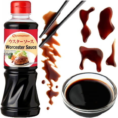 Sos Worcestershire Worcester Korzenny Smak Do Krwawa Mary 220ml YAMAMORI