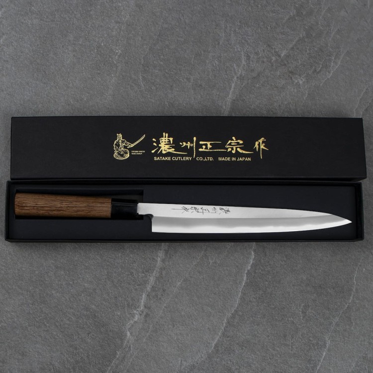 Satake Aogami#2 PRO Japoński Nóż Yanagiba 24cm