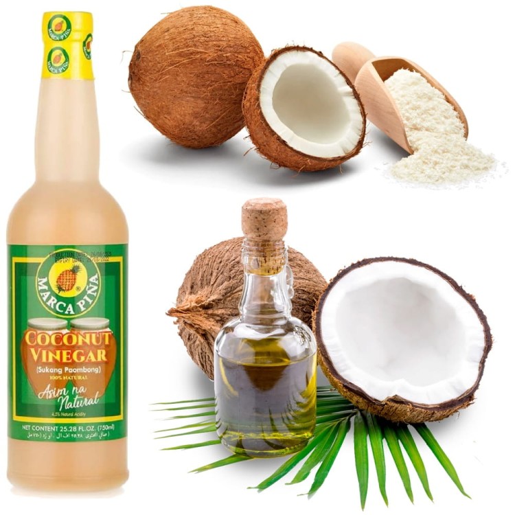 Ocet Kokosowy Filipiński 750ml MARCA PINA