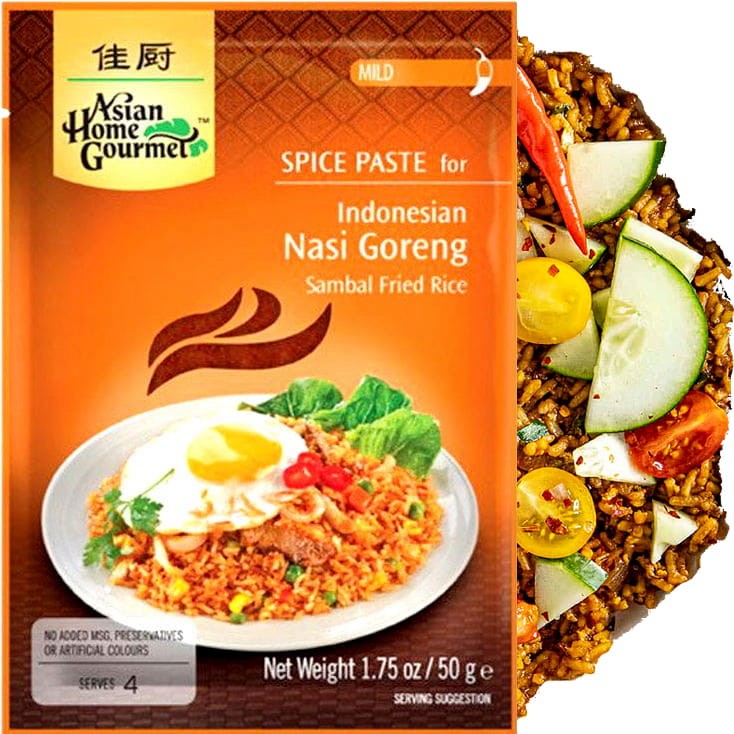 Pasta Do Indonezyjskiego Ryżu Nasi Goreng 50g ASIAN HOME GOURMET