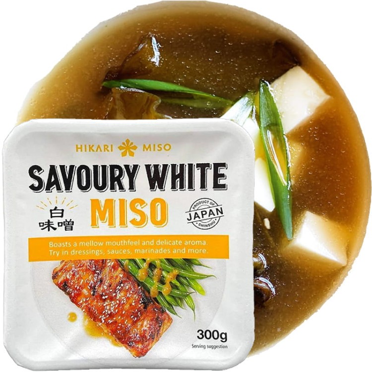 Pasta Do Japońskiej Zupy Shiro Miso Jasna Savoury White 300g HIKARI MISO