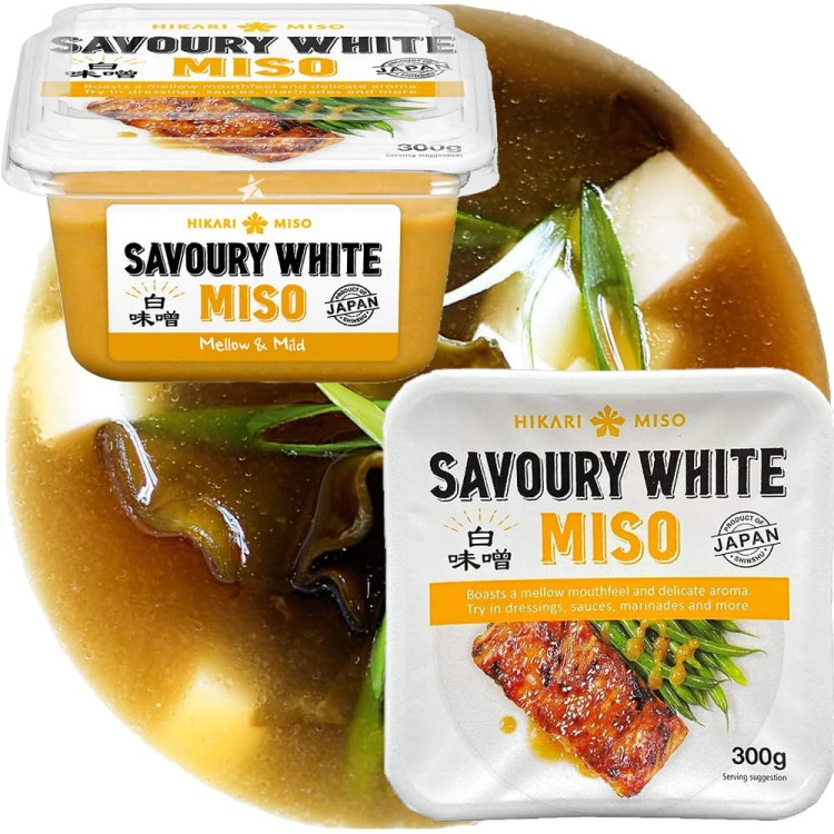 Pasta Do Japońskiej Zupy Shiro Miso Jasna Savoury White 300g HIKARI MISO