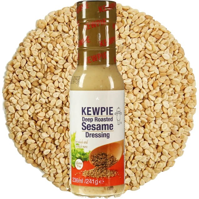 Japoński Majonez Sezamowy Do Sałatek i Sushi 241g KEWPIE