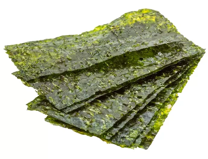 Nori Snacks Koreańska Chrupiąca Przekąska Prażone Algi Barbecue BBQ 5g BIBIGO