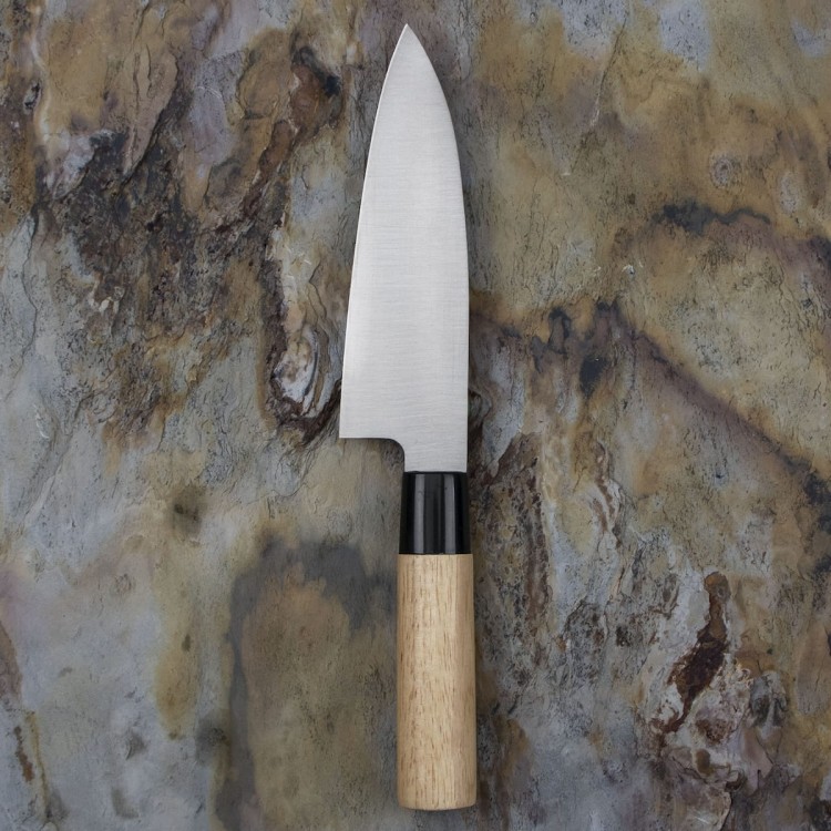Satake Nashiji Natural Japoński Nóż Deba 15,5cm