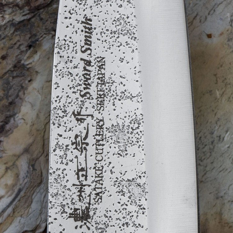 Satake Nashiji Natural Japoński Nóż Deba 15,5cm