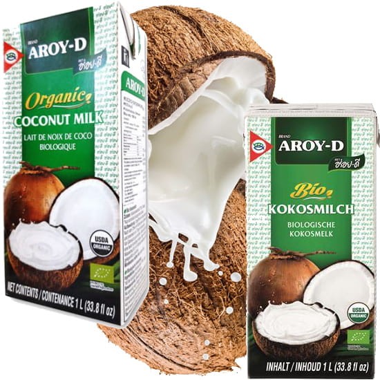 Mleczko Kokosowe BIO Mleko Organiczne 1 Litr 1000ml AROY-D