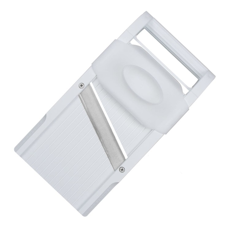 Benriner Premium No.120 Japońska Ostra Mandolina Do Warzyw 120mm 12cm White Biała