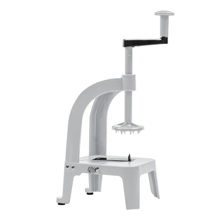 Benriner Japońska Ostra Krajalnica Spiralna Pionowa Do Warzyw White Biała