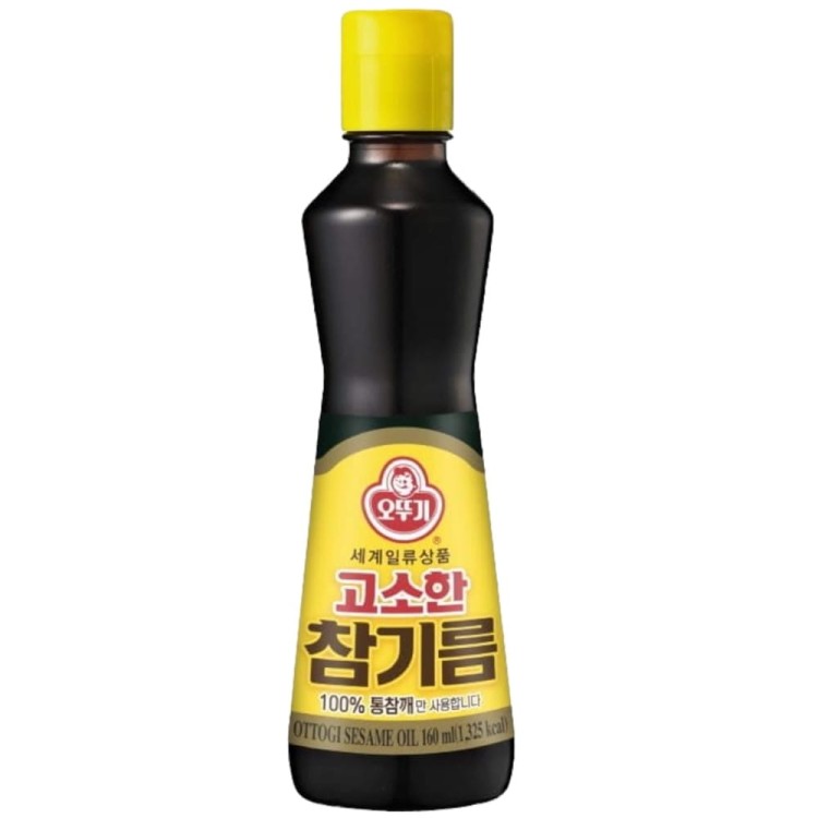 Olej Sezamowy 100% z Sezamu Koreański 160ml OTTOGI