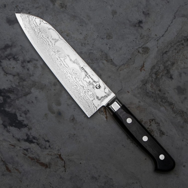 Ryusen Hamono VG-10 Japoński Nóż Santoku 17cm