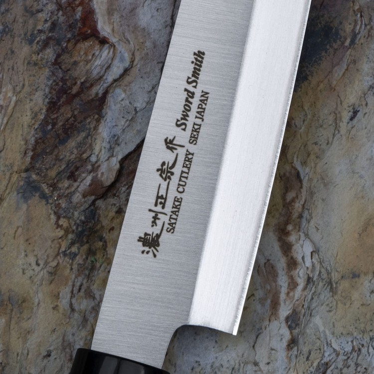 Satake Kenta Walnut Japoński Nóż Yanagi Sashimi Do Sushi 21cm