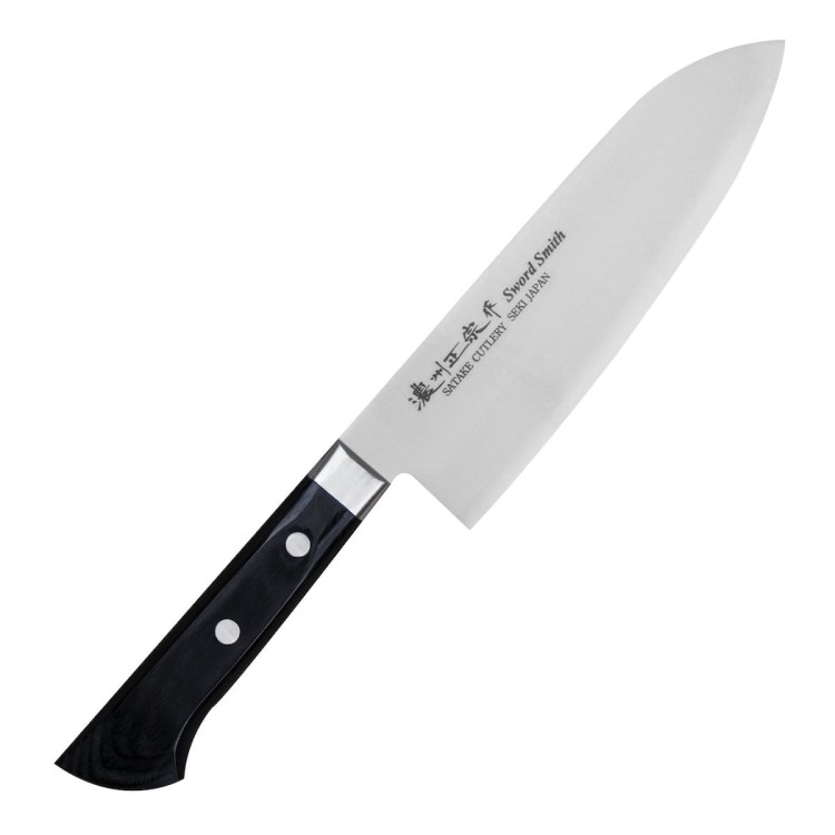 Satake Unique Aogami#2 Japoński Nóż Santoku 17cm