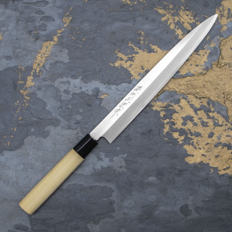 Satake S/D SK-5 Rdzewny Japoński Nóż Yanagi-Sashimi Do Sushi 24cm