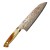 Takeshi Saji OBB Black VG-10 Color Japoński Nóż Santoku 18cm