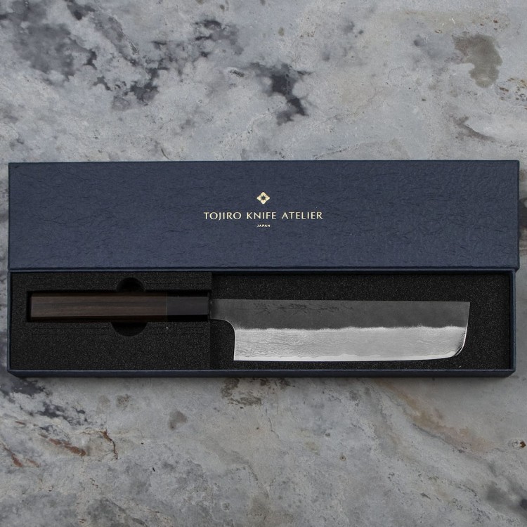 Tojiro Atelier EB Forged VG-10 Japoński Nóż Nakiri 16,5cm