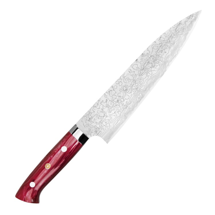 Takeshi Saji Red Turquoise R2 Japoński Nóż Szefa Kuchni 21cm