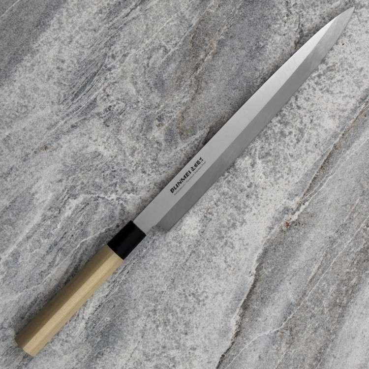 Bunmei Japoński Nóż Yanagi Sashimi Do Sushi 30cm
