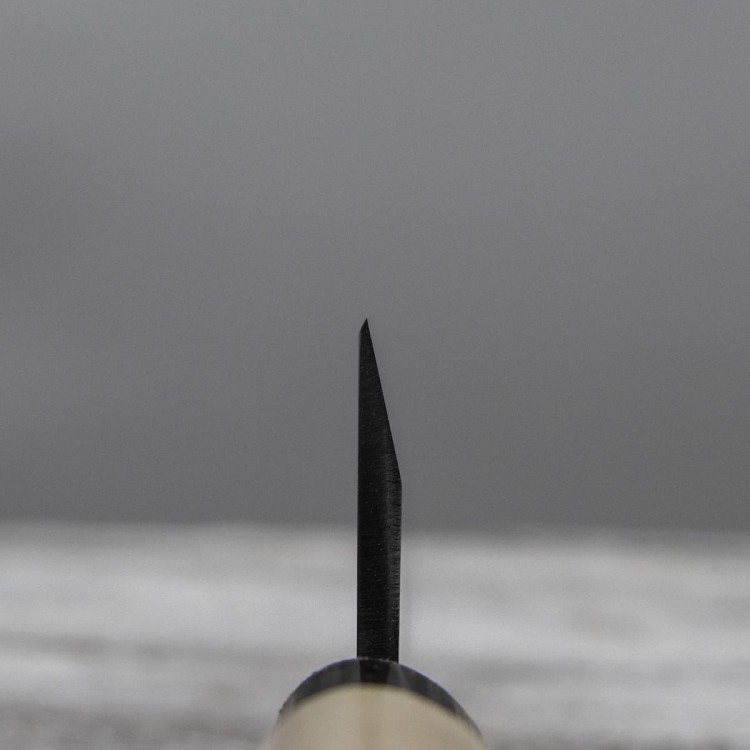 Bunmei Leworęczny Japoński Nóż Kuchenny Deba 16,5cm