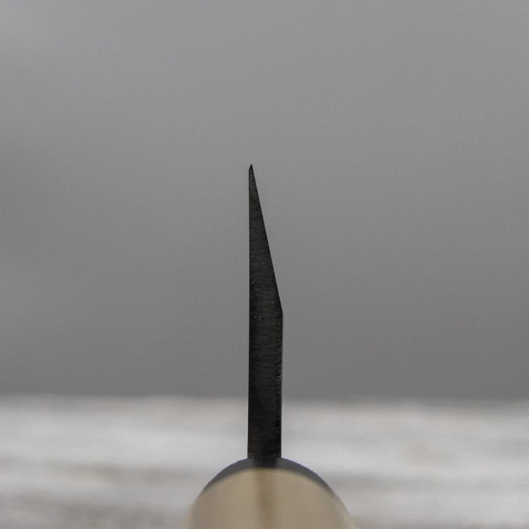 Bunmei Leworęczny Japoński Nóż Kuchenny Deba 19,5cm