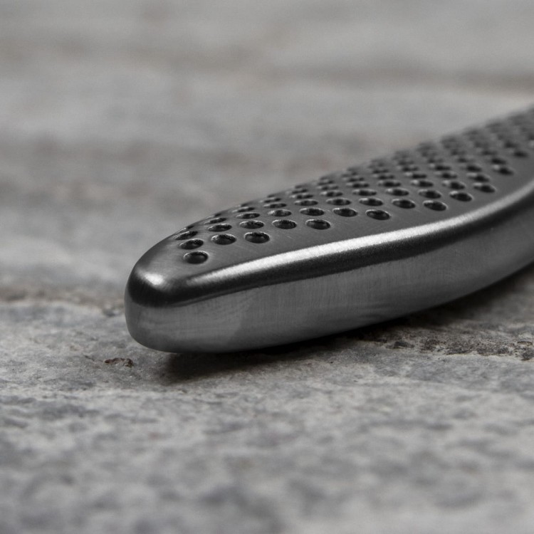 Global Japoński Nóż Mini Santoku Żłobiony 11cm GS-57