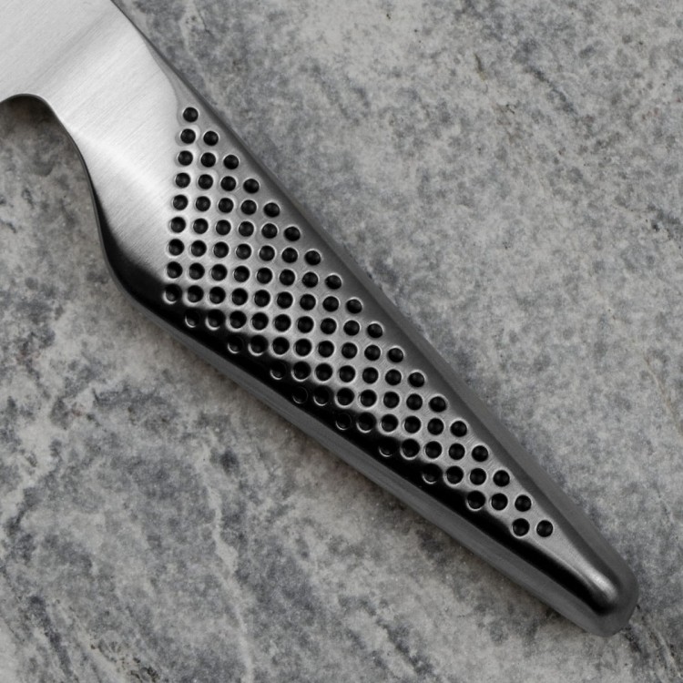 Global Japoński Nóż Santoku Żłobiony 13cm GS-90