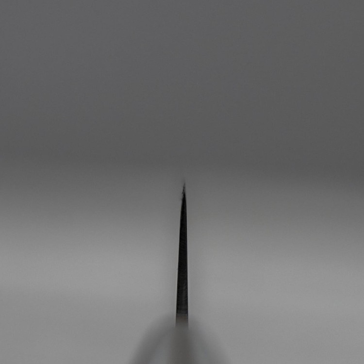 Global Japoński Nóż Santoku Żłobiony 13cm GS-90