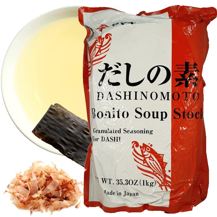 Japoński Bulion Rybny Bonito 1kg Baza Do Zupy Hondashi Dashi No Moto 1000g YAMAKI