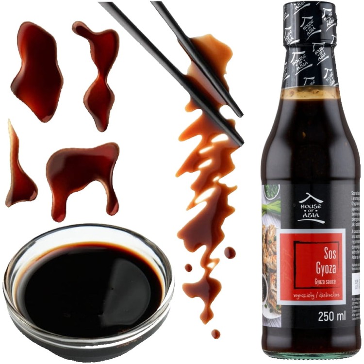Sezamowo Czosnkowy Sos Sojowy GYOZA Vegan 250ml HOUSE OF ASIA