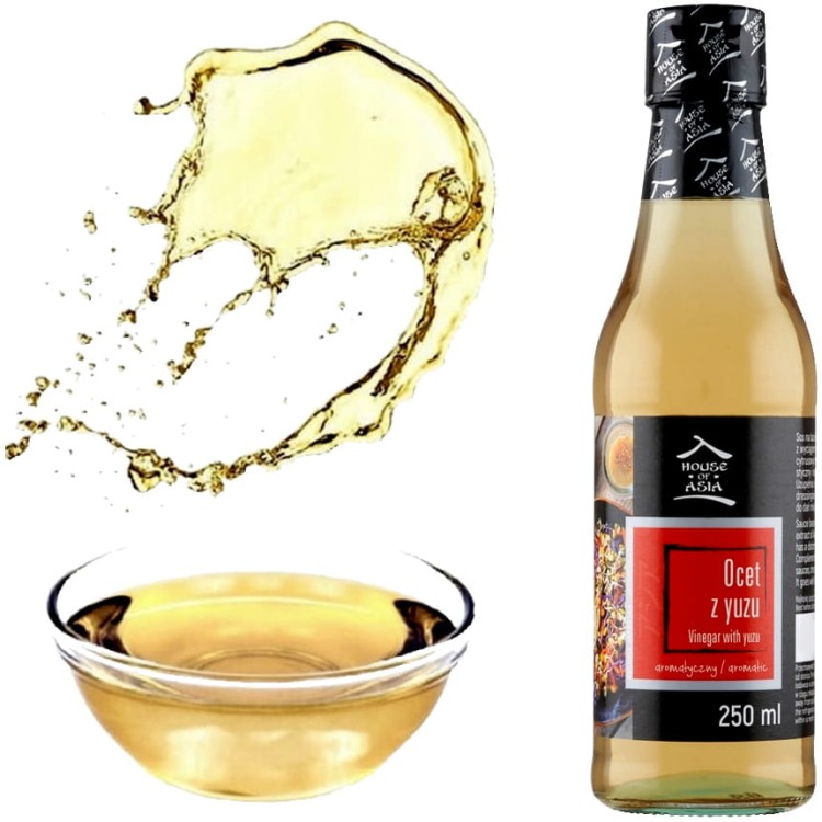 Przyprawa Ocet Ryżowy z Cytrusowym Owocem YUZU 250ml HOUSE OF ASIA