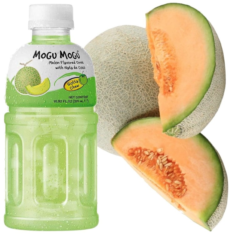 Napój o Smaku Melona z Dodatkiem Nata De Coco 320ml MOGU MOGU
