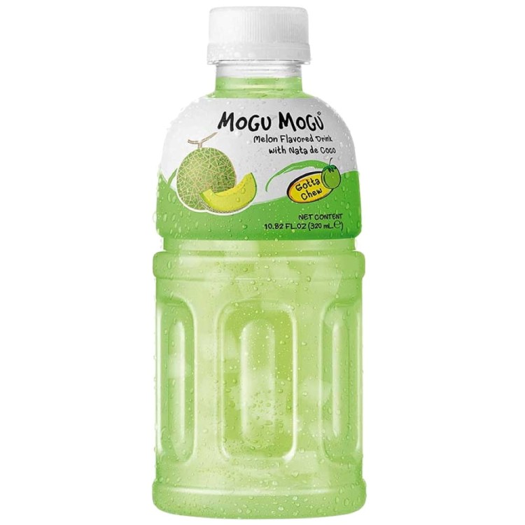 Napój o Smaku Melona z Dodatkiem Nata De Coco 320ml MOGU MOGU