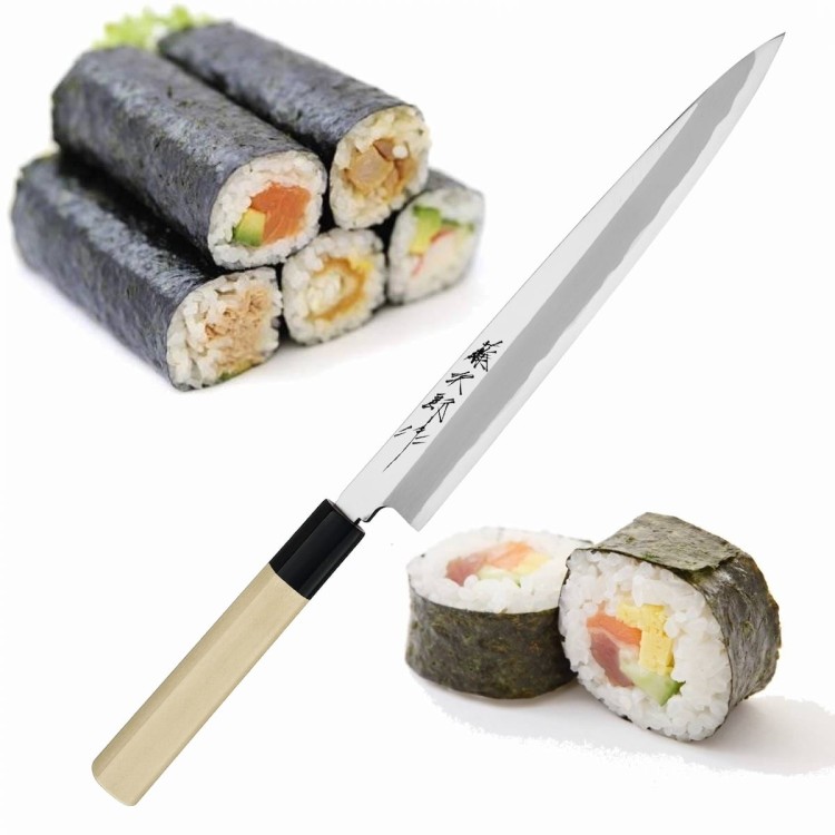 Tojiro Aogami Damascus Japoński Nóż Yanagi-Sashimi Do Sushi 27cm