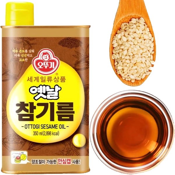 Olej Sezamowy 100% Koreański 350ml OTTOGI