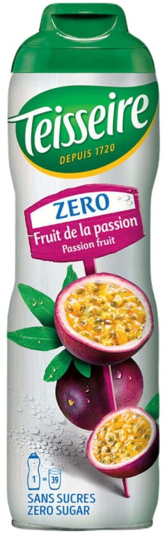 Syrop Koncentrat MARAKUJA Passion Fruit BEZ CUKRU 600ml TEISSEIRE