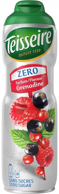 Syrop Koncentrat GRENADYNA Grenadine BEZ CUKRU 600ml TEISSEIRE