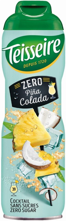 Syrop Koncentrat PINA COLADA BEZ CUKRU 600ml TEISSEIRE