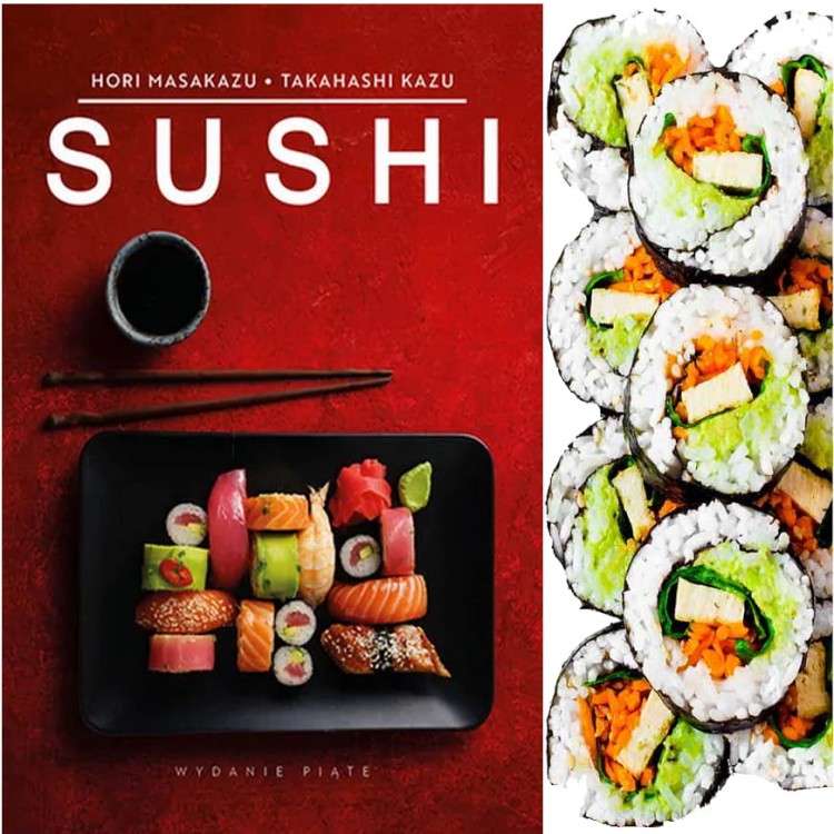 Książka Sushi Przepisy Porady Dla Początkujących RM