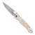 Mcusta Zanmai Elite Corian Damascus Japoński Nóż Składany 9cm