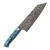 Takeshi Saji BTQ R-2 Black Ręcznie Kuty Japoński Nóż Bunka 17cm
