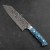 Takeshi Saji BTQ R-2 Black Ręcznie Kuty Japoński Nóż Bunka 17cm
