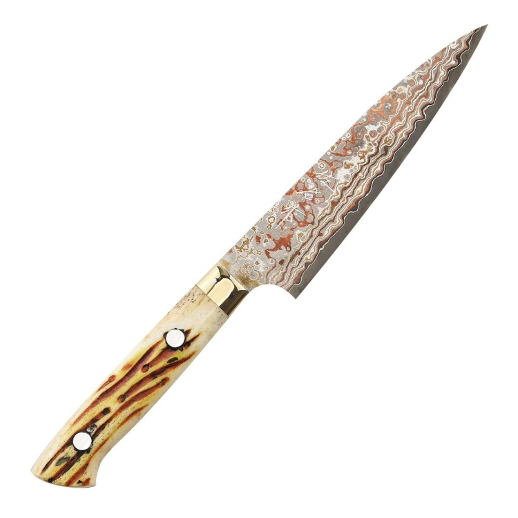 Takeshi Saji OBB Black VG-10 Color Japoński Nóż Uniwersalny 13cm