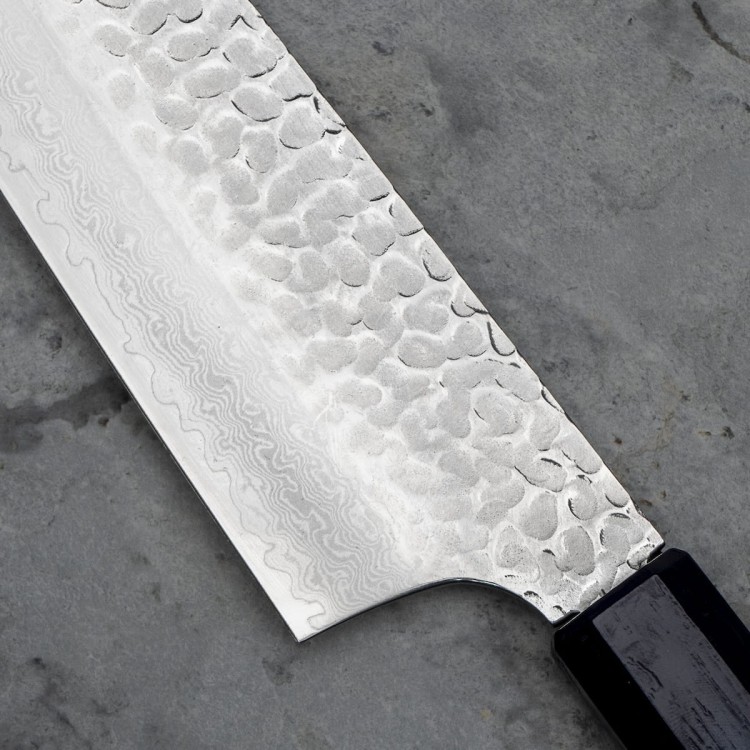 Sakai Takayuki Nanairo VG-10 Blue Japoński Nóż Kengata 19 cm