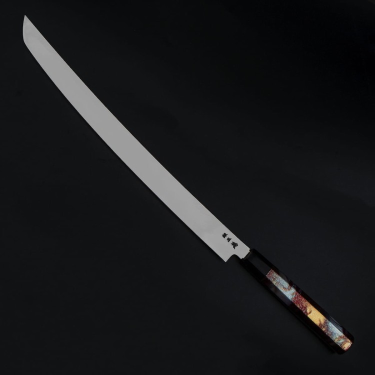 Sakai Takayuki Rinka Silver#3 Japoński Nóż Sakimaru 39 cm