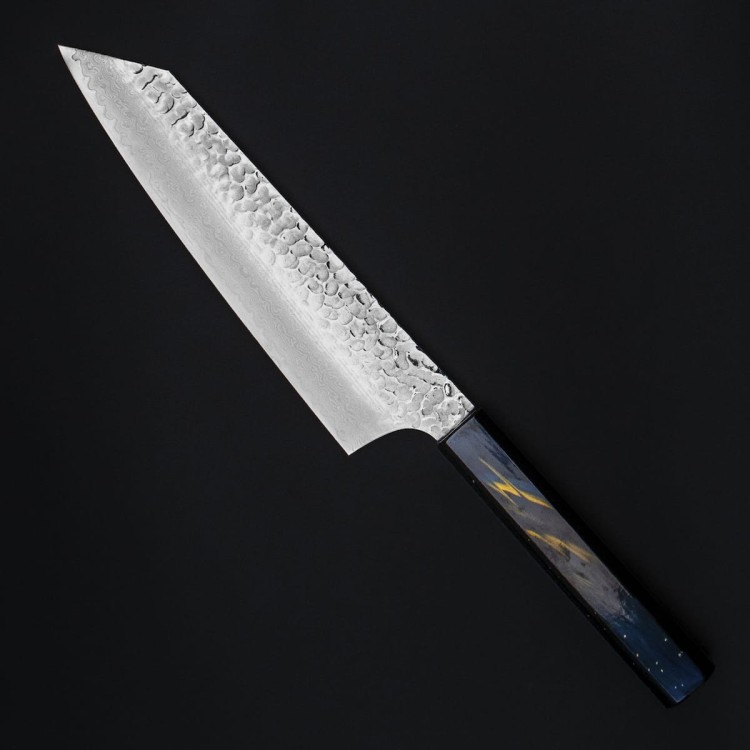 Sakai Takayuki Urushi VG-10 Saiu Japoński Nóż Kengata 19 cm