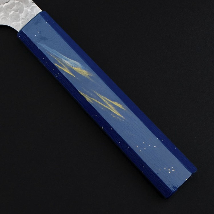 Sakai Takayuki Urushi VG-10 Saiseki Japoński Nóż Kengata 19 cm