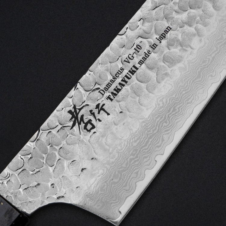 Sakai Takayuki Urushi VG-10 Kokushin Japoński Nóż Kengata 19 cm