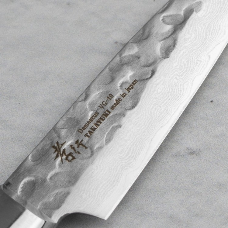 Sakai Takayuki Hammered VG-10 Japoński Nóż Do Obierania 8 cm