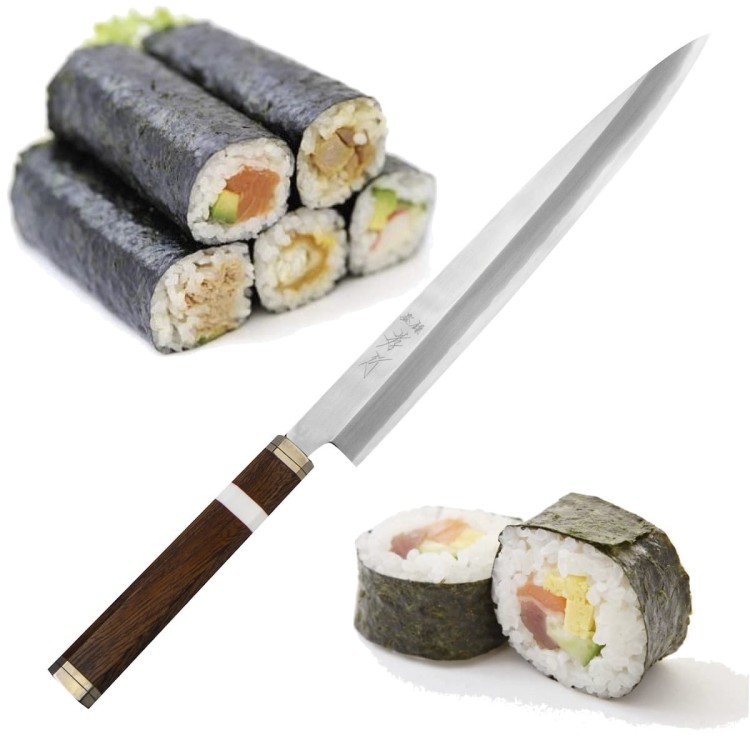 Sakai Takayuki Shiden Silver#3 Japoński Nóż Yanagiba 27 cm