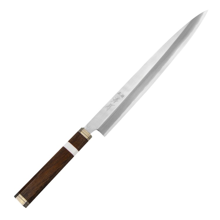 Sakai Takayuki Shiden Silver#3 Japoński Nóż Yanagiba 27 cm